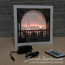 Eiffel Tower Paris France Paper Cut Art